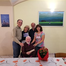 Gli 80 anni di professione di Padre Antonino